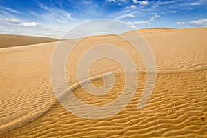 White sand dunes, Mui Ne, Vietnam