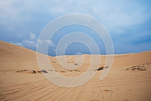 White Sand Dunes Muine in Vietnam