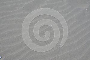 White sand texture background with wave pattern