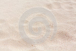 White sand texture background, wavy sandy pattern, sand grains backdrop, sand surface top view, desert dune, tropical sea beach