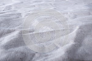 white sand texture fabric background photo