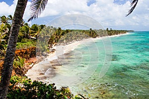 White sand & turquoise waters in Nicaragua