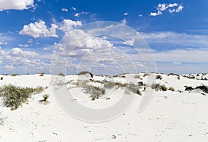 White Sands - Blue sky