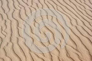 White sands closeup