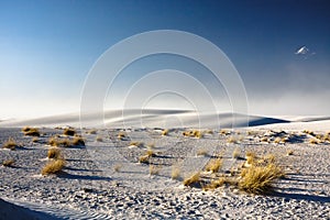 The White Sands Nat. Park.