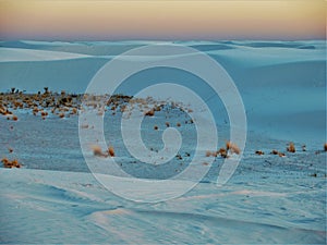 White Sands National Monument Sunset