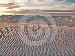 White Sands National Monument Sunset