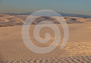 White Sands National Monument Sunset