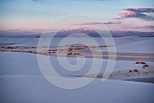 White Sands National Park Sunset