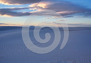 White Sands National Park Sunset