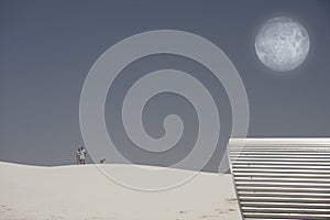 White Sands New Mexico USA