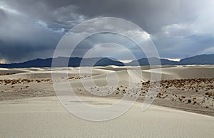 White sands panorama