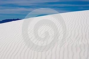 White Sands, Sand Dunes, Desert Nature and Landscape