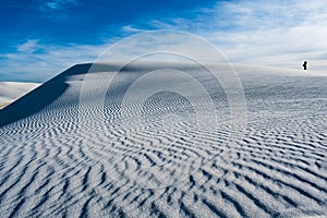 White Sands, Sand Dunes, Desert Nature and Landscape