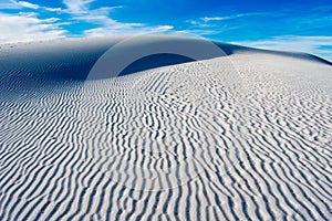 White Sands, Sand Dunes, Desert Nature and Landscape