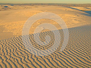 White Sands Sunset