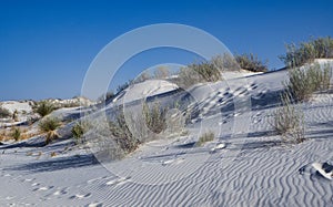 White Sands Sunset near Alamogordo, New Mexico