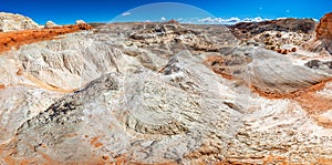 White Sandstone at Toadstool Hoodoos in Utah photo
