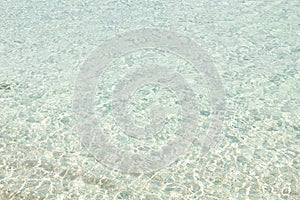 White sandy beach La Cinta, Sardinia, Italy