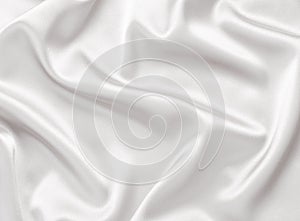 White satin or silk background photo