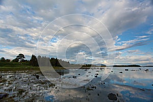 White sea, Luvenga, white polar night, russian nord