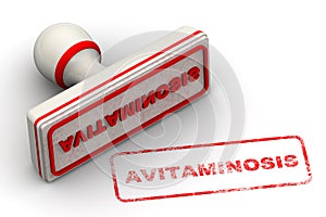 Avitaminosis. The seal