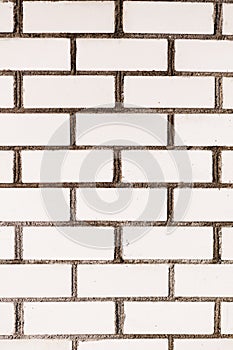 White seamless brickwall with repeating pattern design grunge