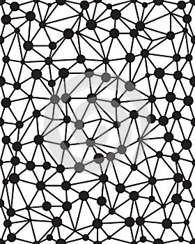 Black points and connections