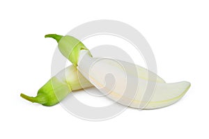 White sesban vegetable o white