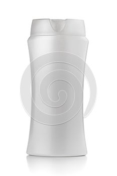 White shampoo bottle