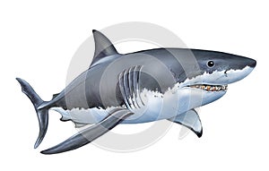 White shark photo