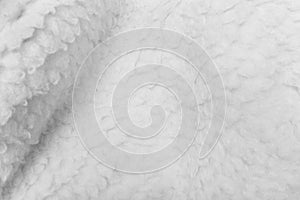 White sheep material wool fur soft structure fleece fabric background texture warm natural light nature skin