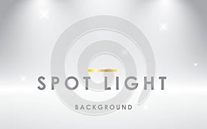 white side spot light background