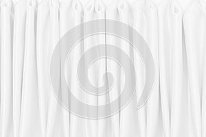 White silk satin background smooth texture background. Abstract grey wavy fabric cloth pattern or canvas soft, Natural linen