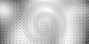White and Silver Tech Gradient with Metal Texture photo