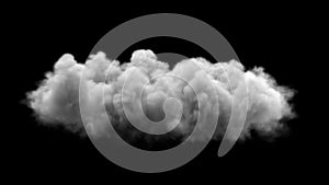 White smoke pollution