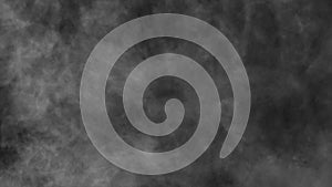 White Smoke Steam Cloud Loopable Background