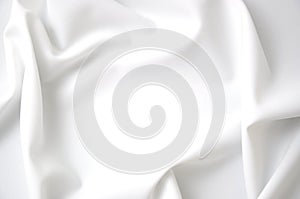 White smooth satin background