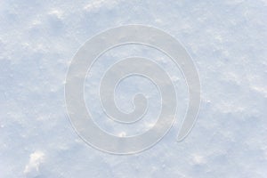 White snow texture with blue tone, background