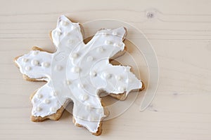 White Snowflake Sugar Cookies