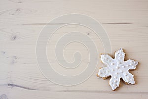 White Snowflake Sugar Cookies