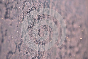 White snowflakes. Grey colour. Winter pattern