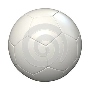 White soccer ball