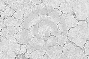 White soil drought cracked texture