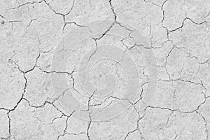 White soil drought cracked texture
