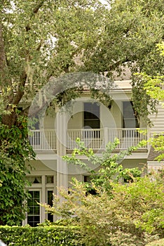 White Southern home