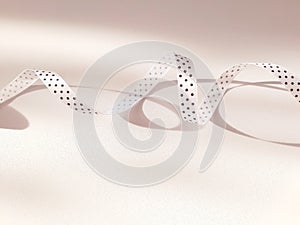White spotted ribbon