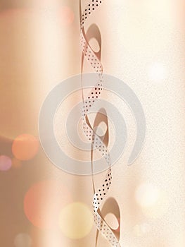 White spotted ribbon