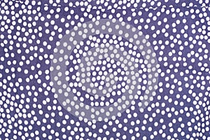 White spotted textile