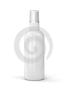 White spray bottle